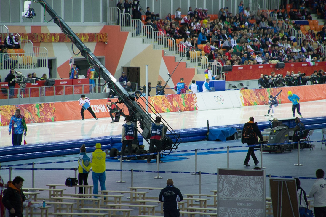 Sochi Olympics - Ski Jumping and Speed Skating-5