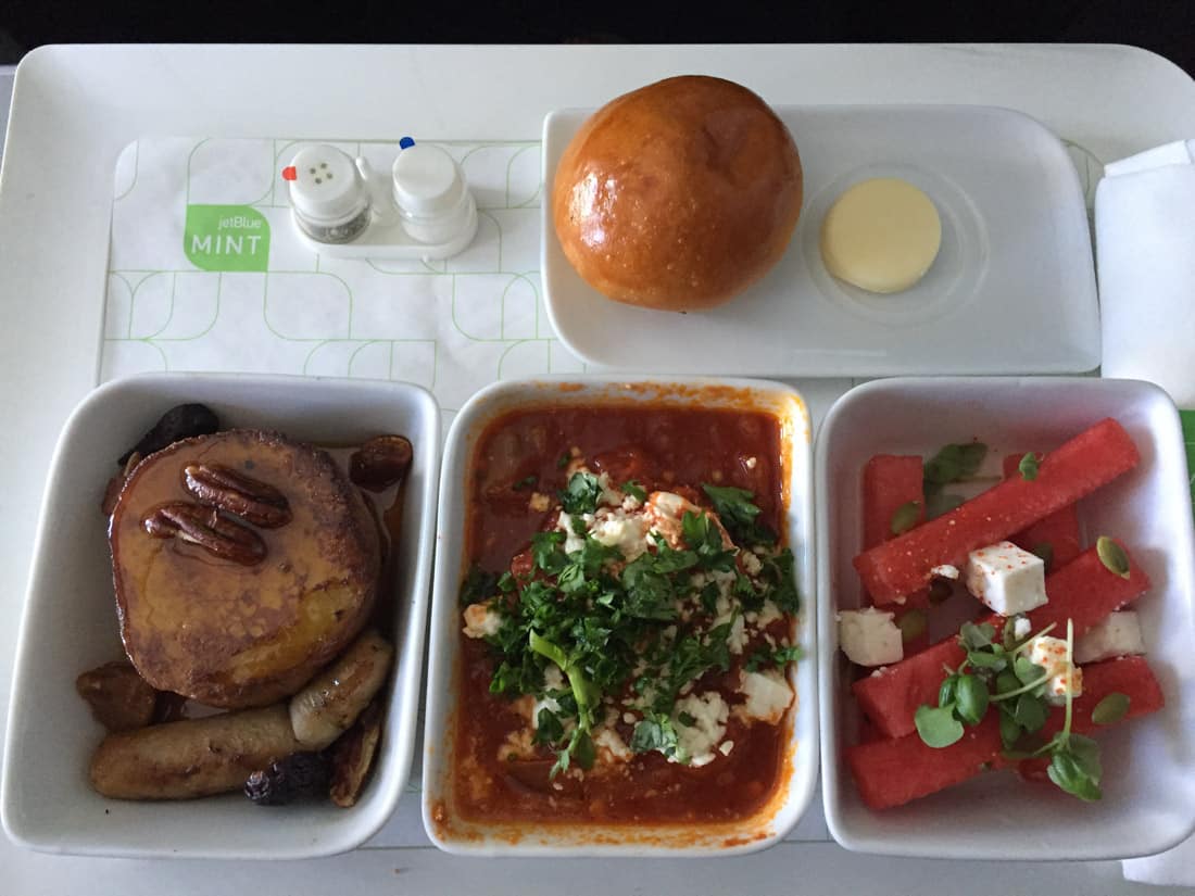 JetBlue Mint Class Dining