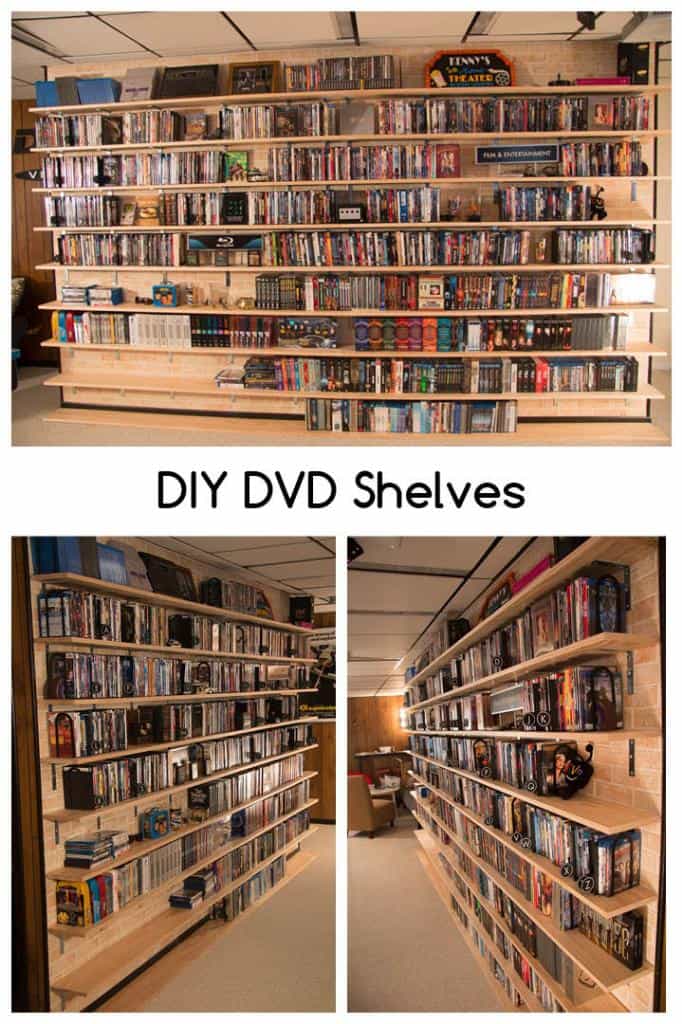 custom dvd shelving