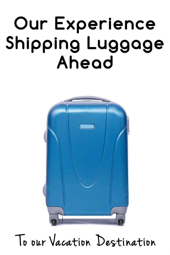 Looking for an easier way to pack and avoid lugging your suitcases to and from the airport? This was our experience shipping our luggage!