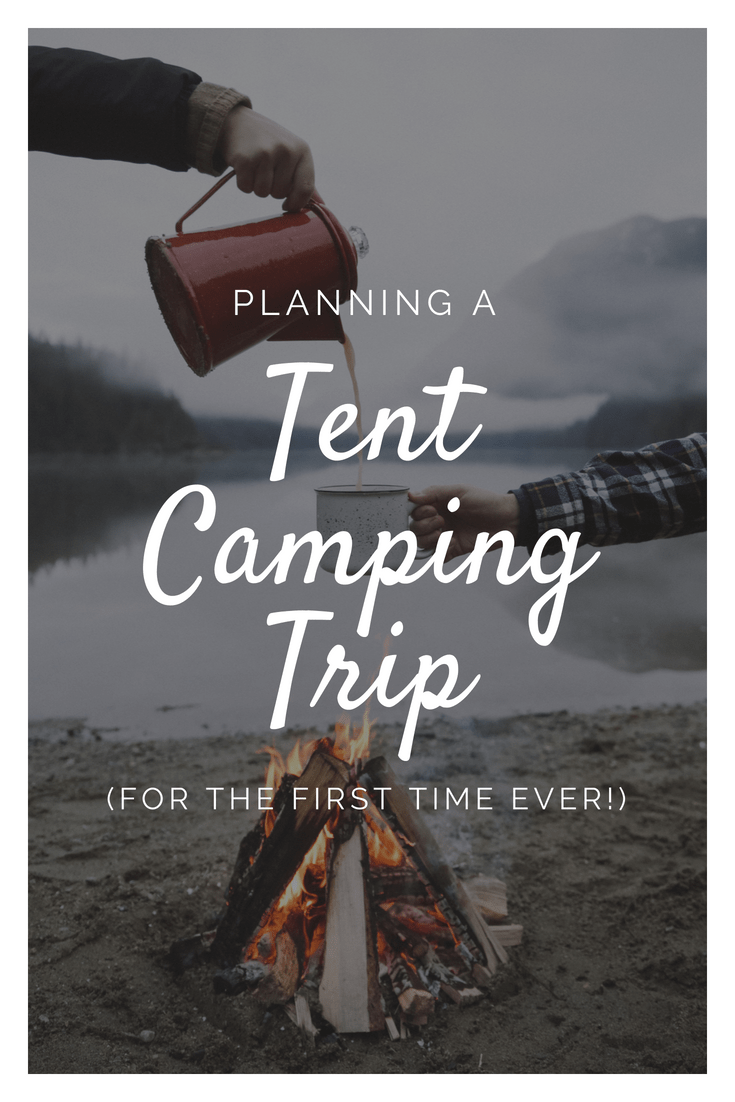 tent camping road trip planner