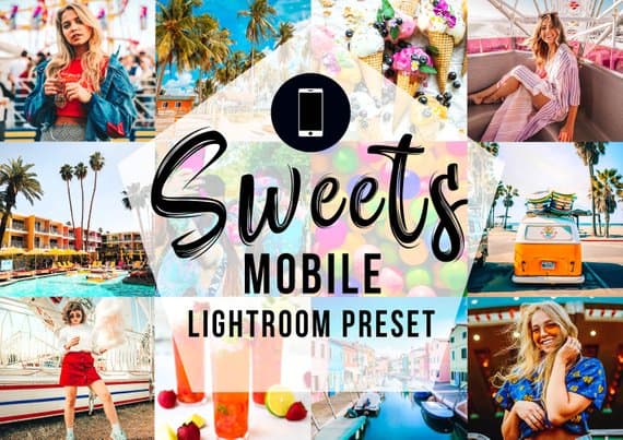 Sweets Mobile Lightroom Preset on Etsy