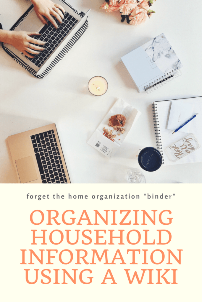 Wiki to organize household information | Household Binder Alternative