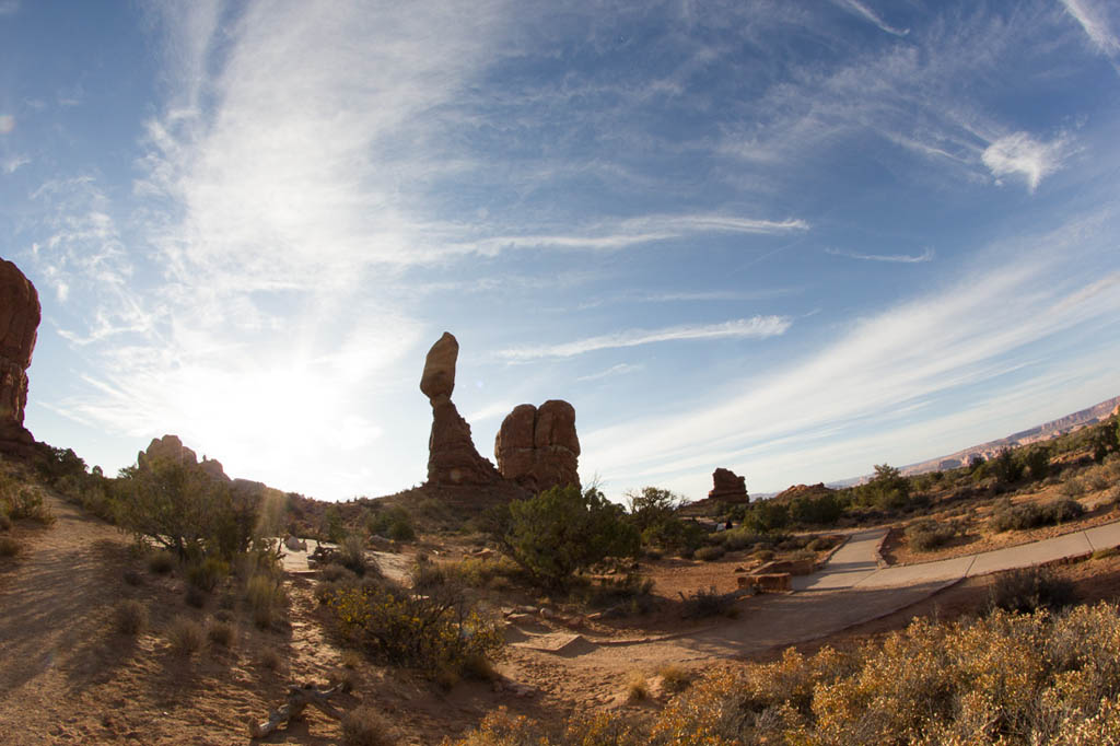 Balanced Rock at Arches National Park 