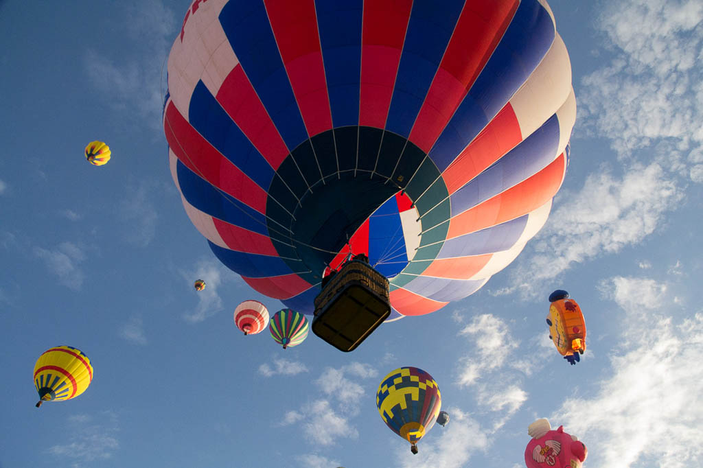 Albuquerque Hot Air Balloon Festival Mass Ascension | New Mexico