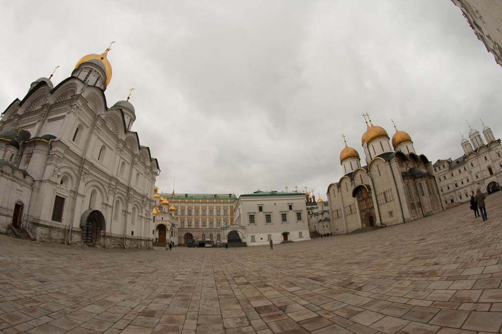 Cathedrals area of Kremlin