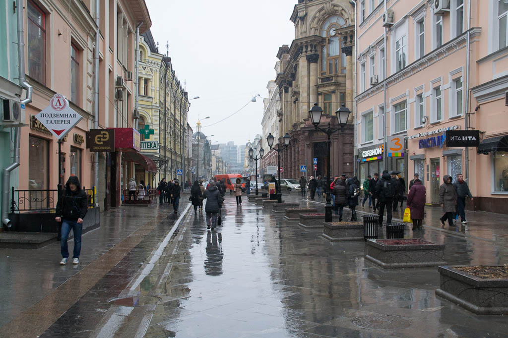 Nikolskaya Street in Moscow