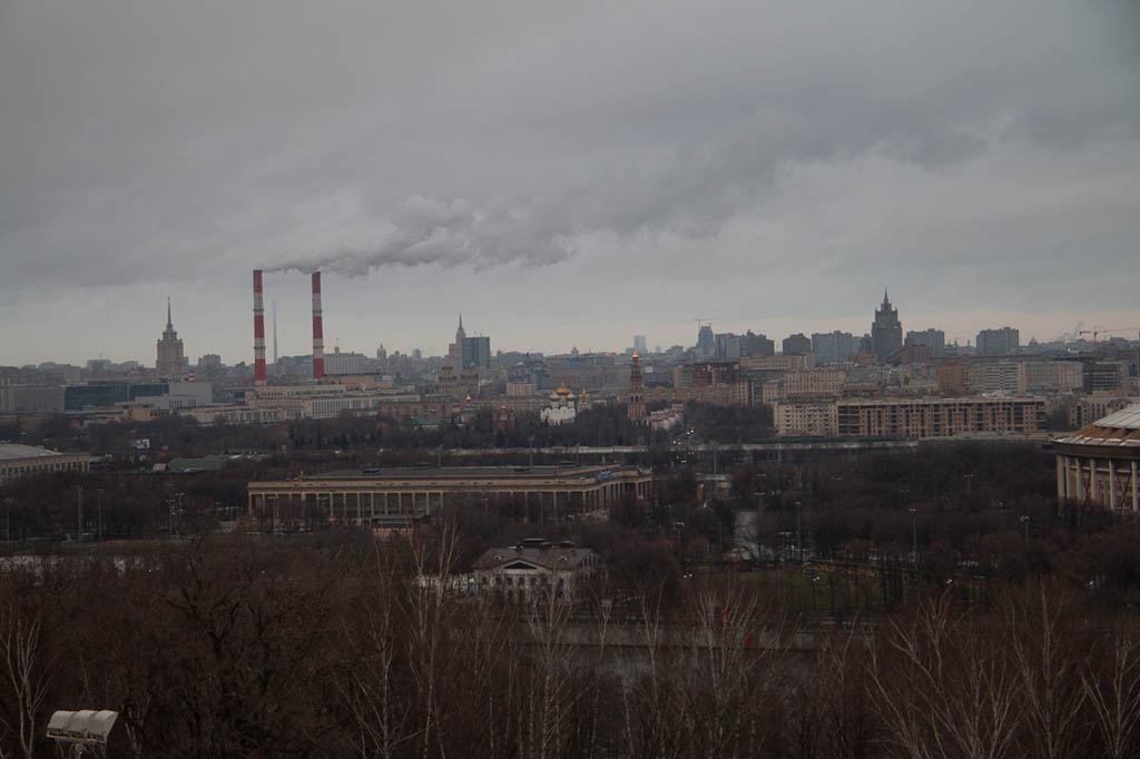 View of Moscow from Sparrow Hills