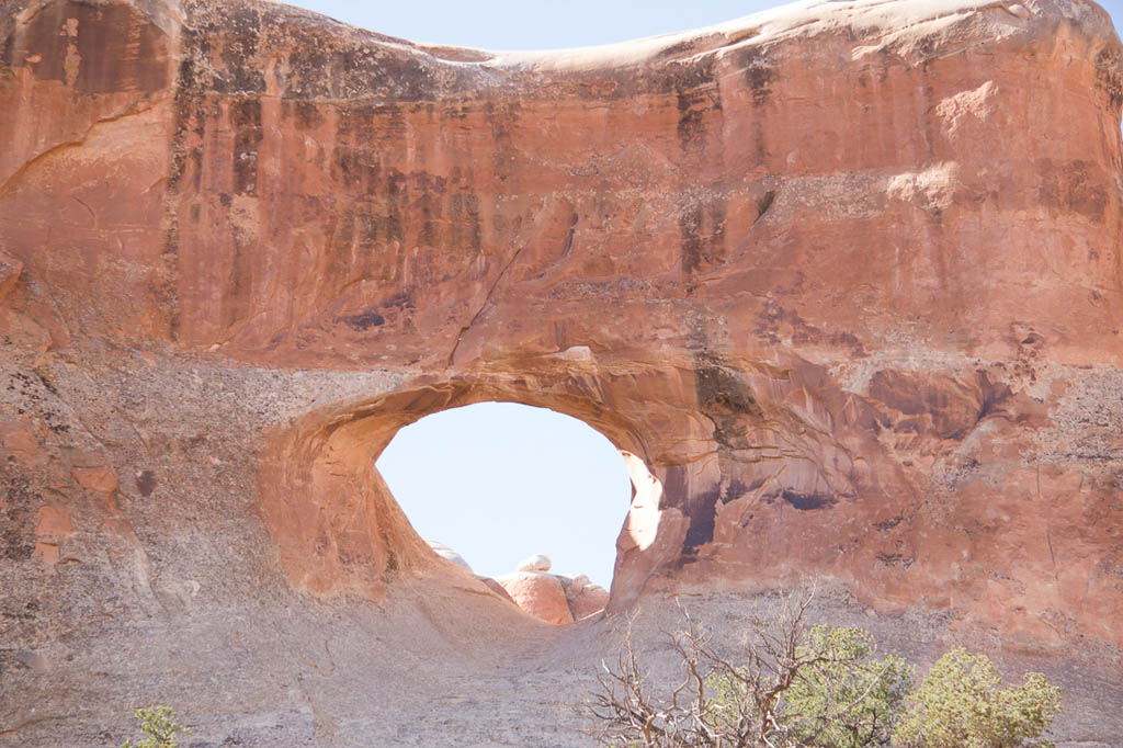 Tunnel Arch at Devil’s Garden at Arches National Park