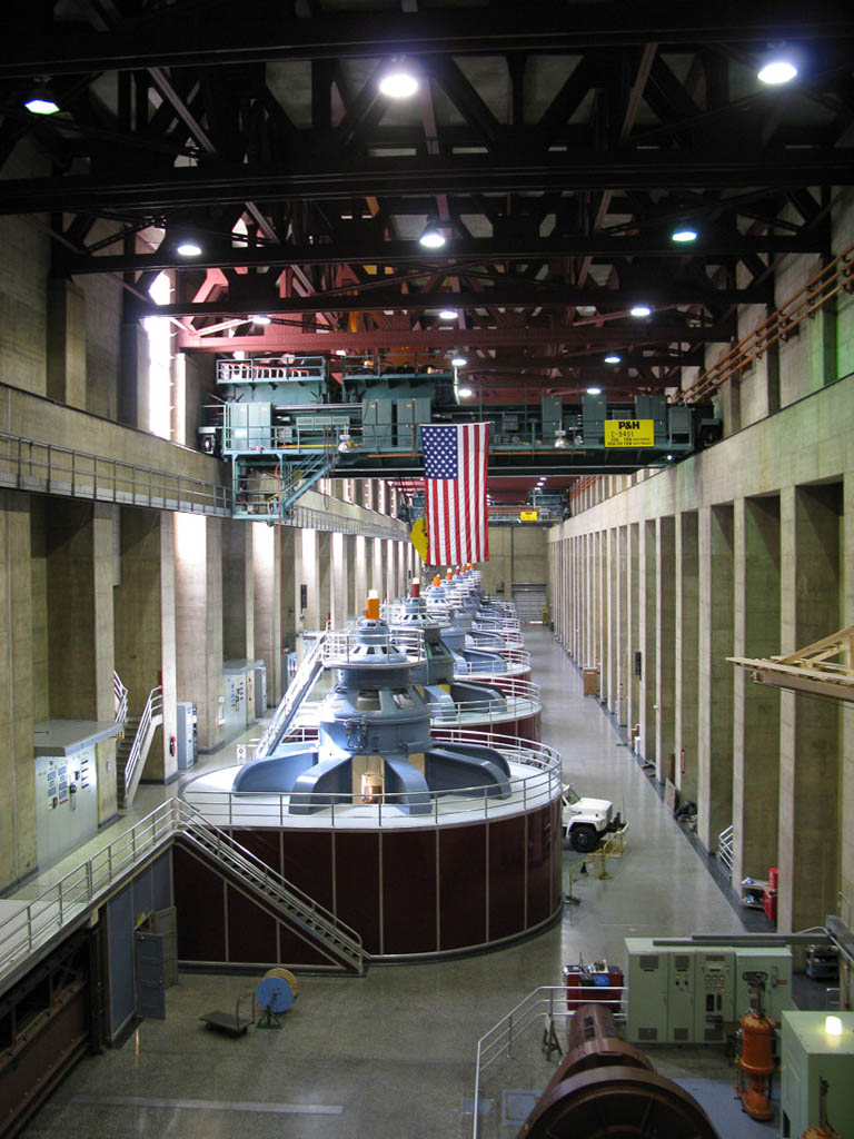 Generators in the Hoover Dam