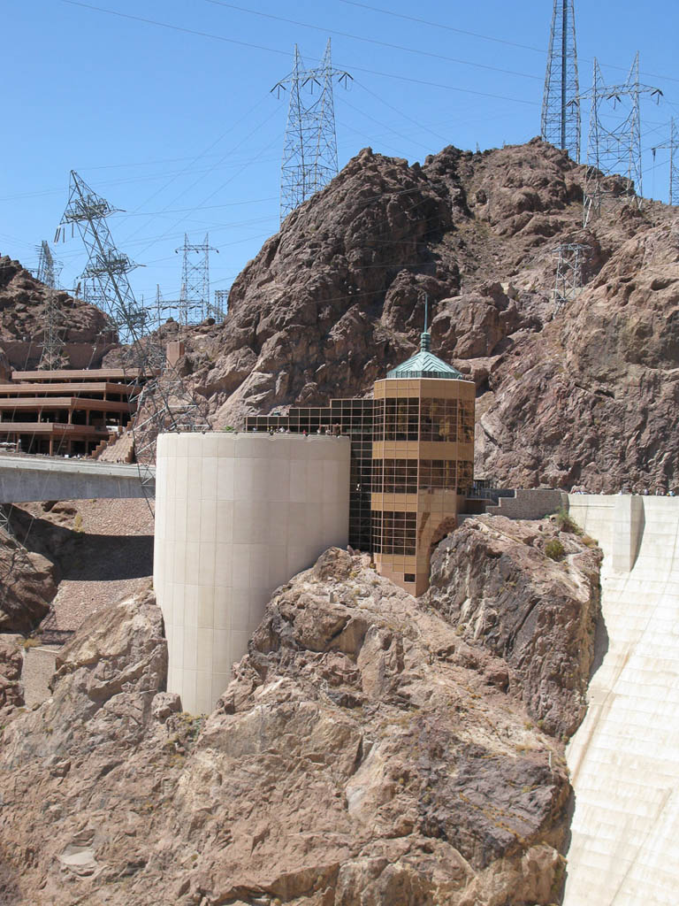 Outside the Visitor’s Center at the Hoover Dam
