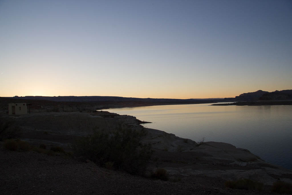 Sunset at Lake Powell