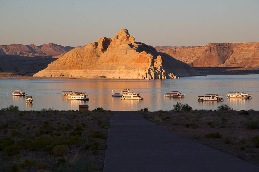 Sunset at Lake Powell