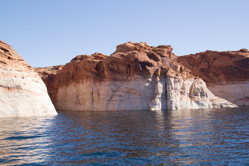 Views from Lake Powell tour boat