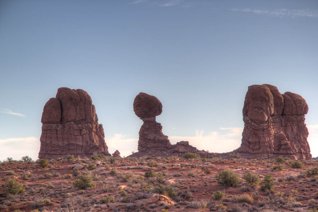 Balanced Rock at Arches National Park (HDR shot)