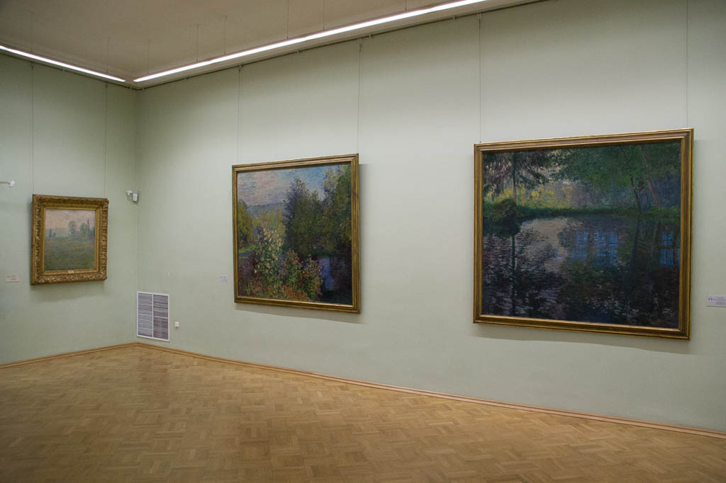 Impressionist and Cubist pieces at the Hermitage