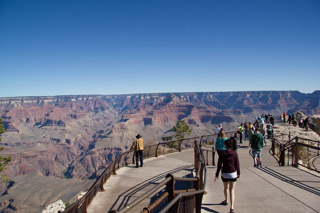 Mather Point at the Grand Canyon