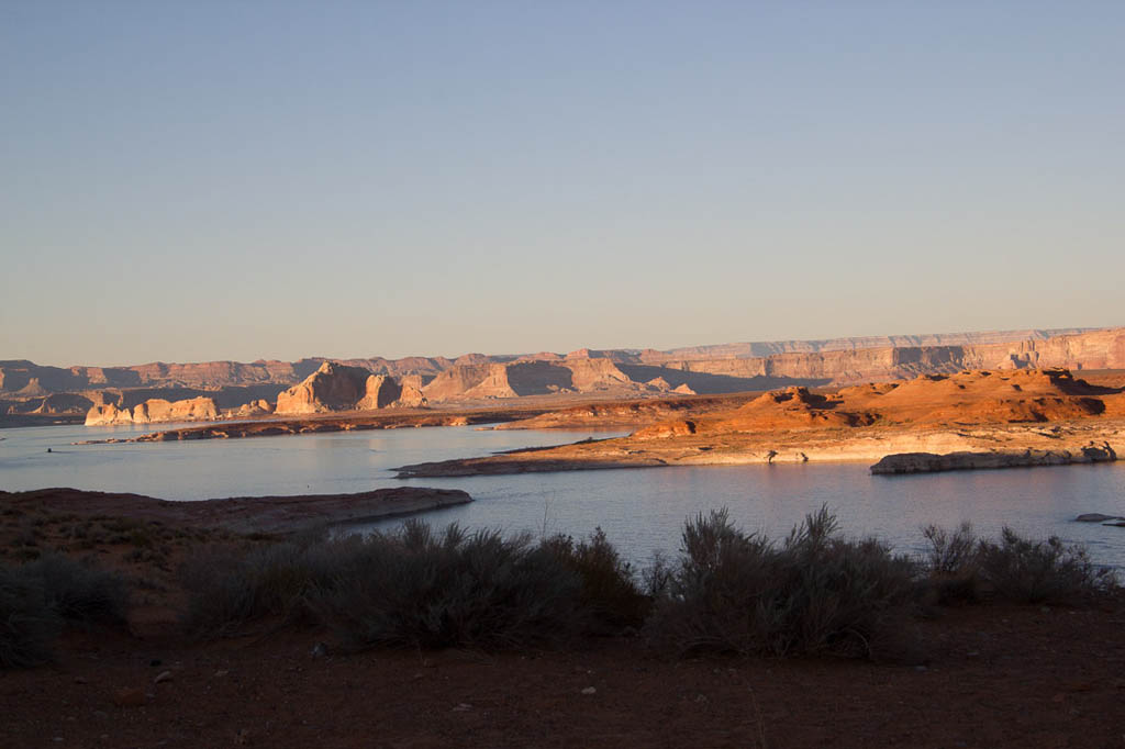 Sunset at Lake Powell