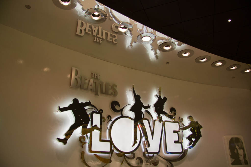 Lobby of Love Theater at Mirage