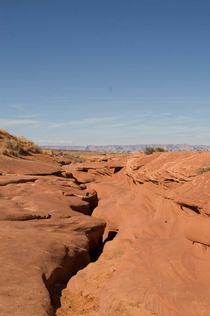 Entrance to lower antelope canyon