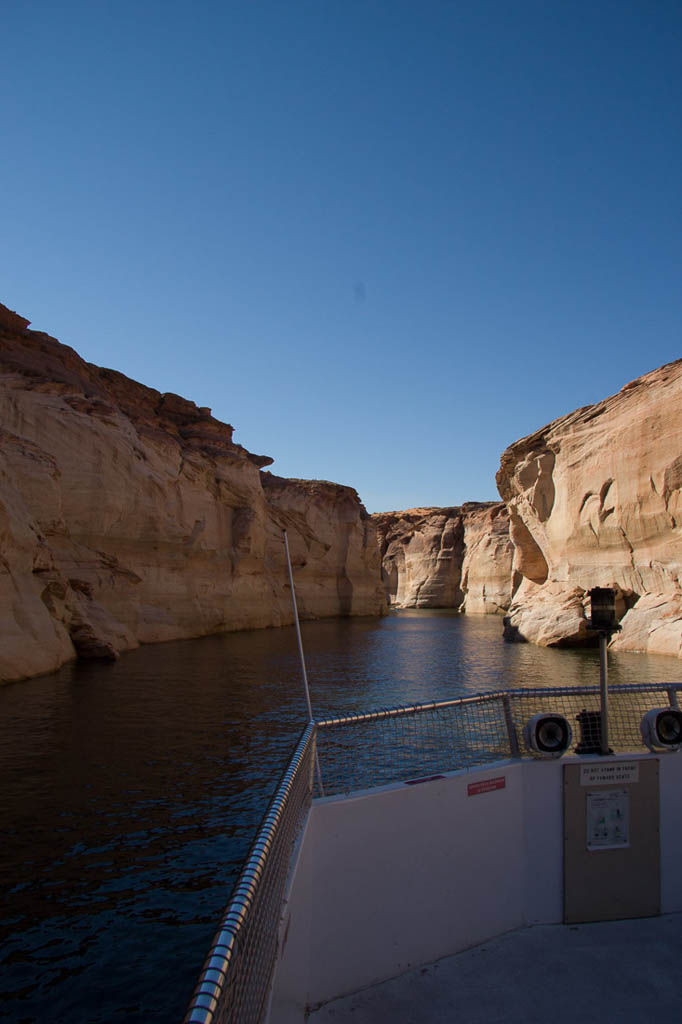 Views from Lake Powell tour boat