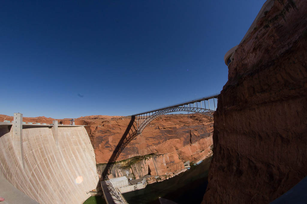 Bridge at Glen Canyon Dam