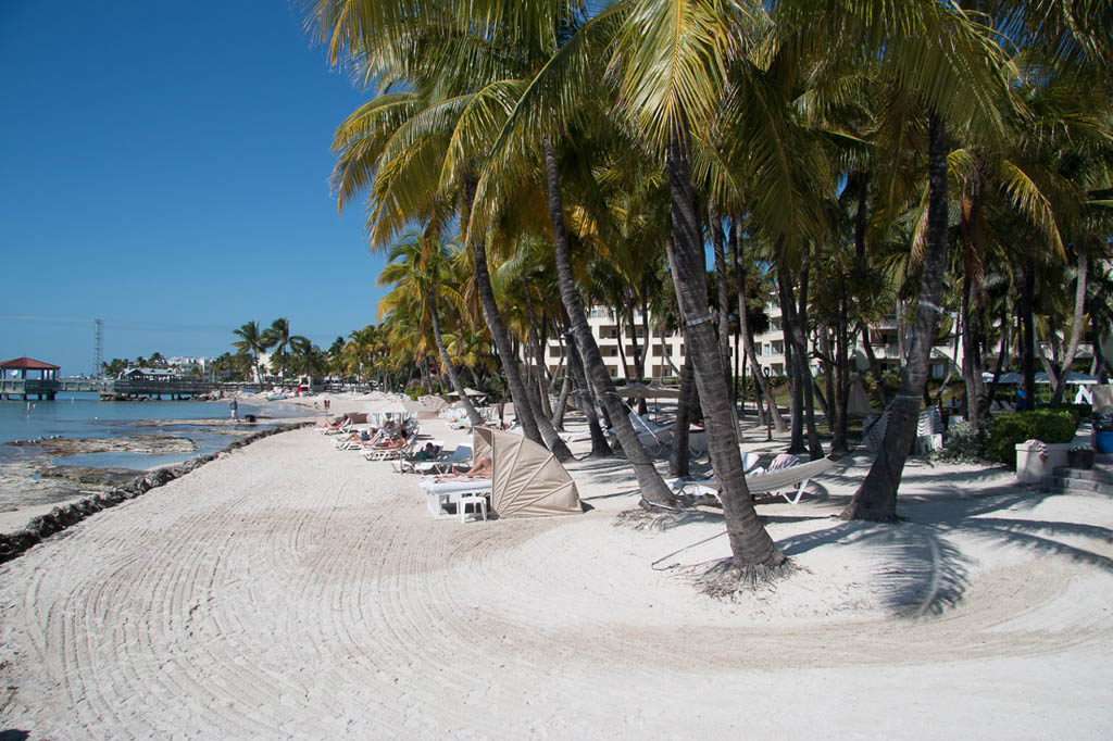 Beach at Casa Marina Hotel