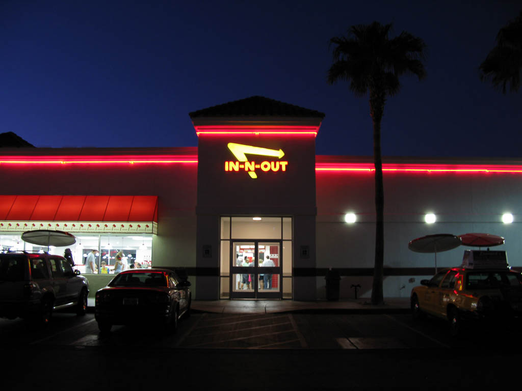 In-n-out Burger in Las Vegas