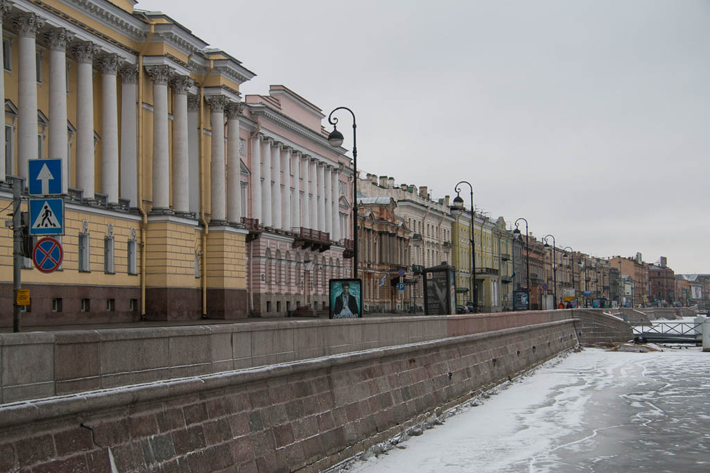 Sites along the Neva River