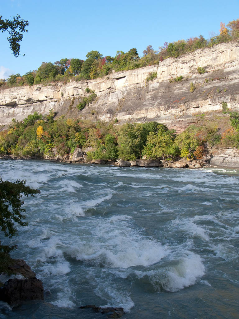 View of River from white water walk