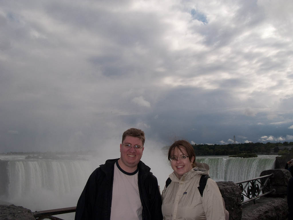 Ken and I at Niagara Falls