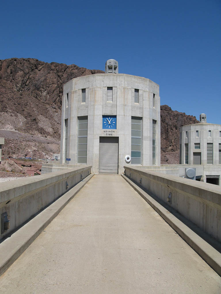 Clock at the Hoover Dam