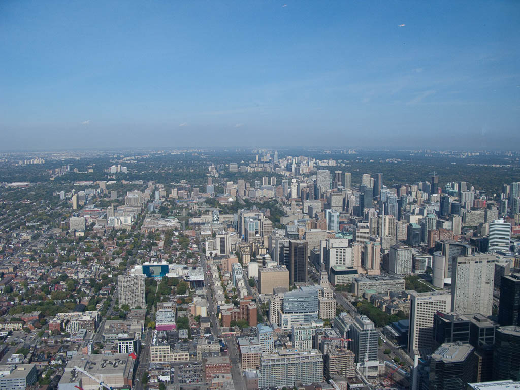 View of Toronto from CN Tower