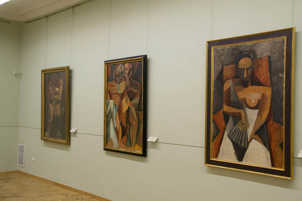 Impressionist and Cubist pieces at the Hermitage