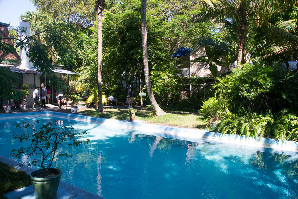 Swimming pool at Hemingway House