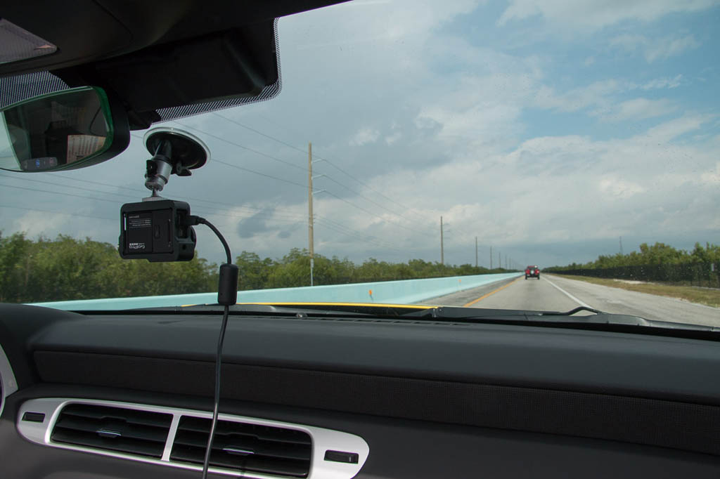 Driving along the Overseas highway