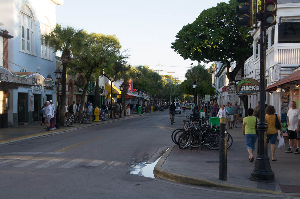 Streets in Key West