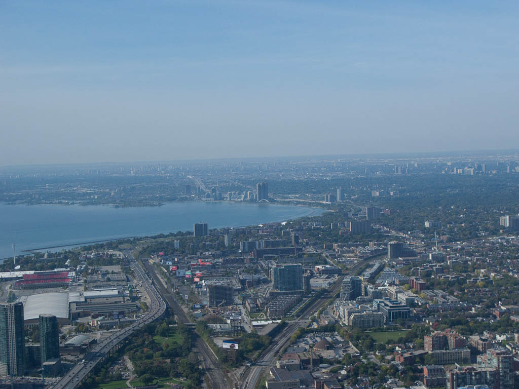 View of Toronto from CN Tower