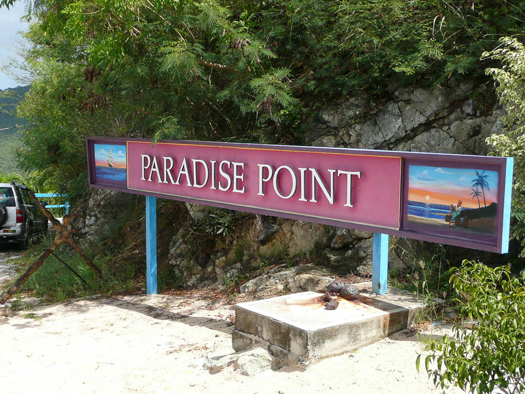 Views from Paradise Point in St. Thomas