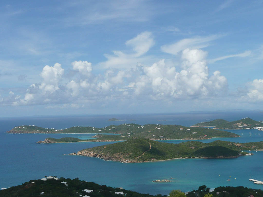 Views from Paradise Point in St. Thomas