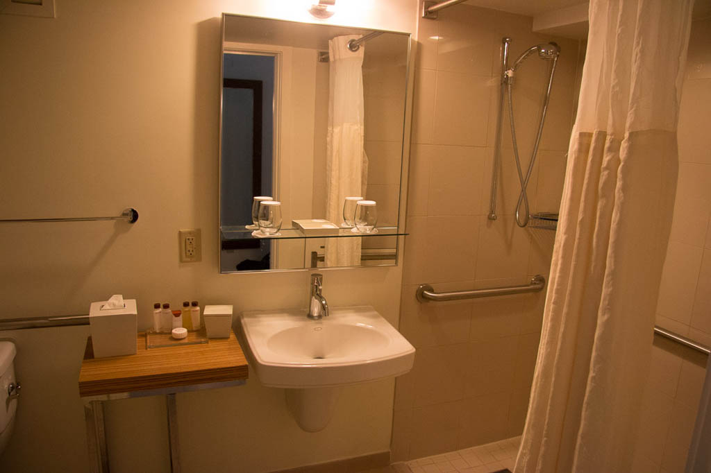 Bathroom in standard room at the Casa Marina | Waldorf Astoria | Key West | Hotel Review