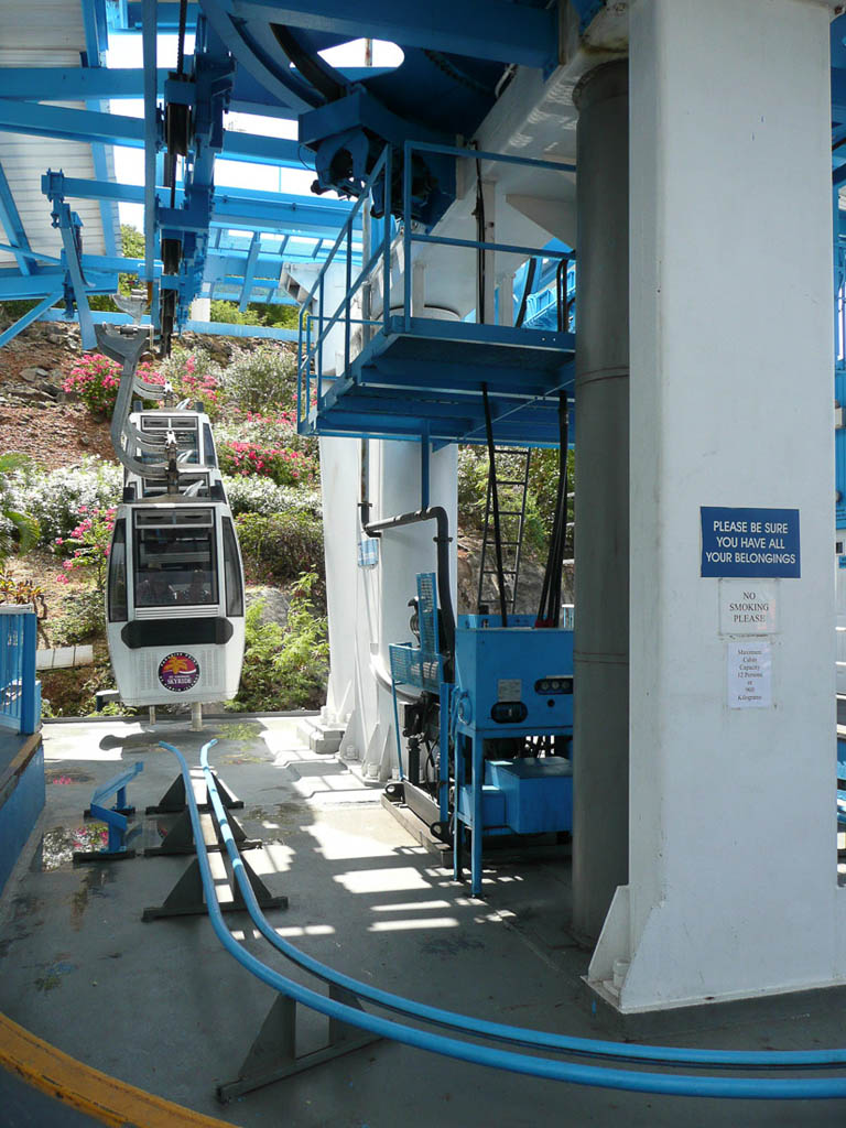 Skyride in St. Thomas