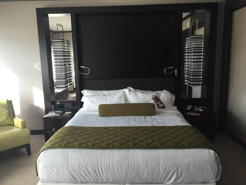 King size bed at Vdara