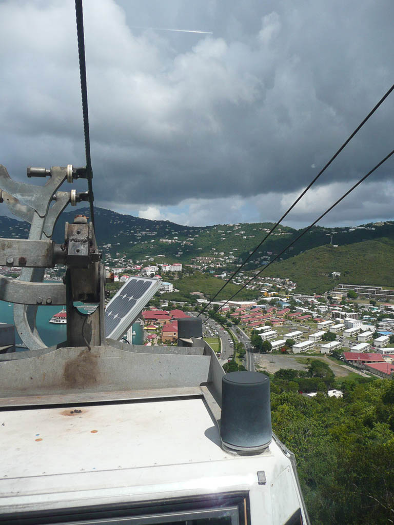 Skyride in St. Thomas