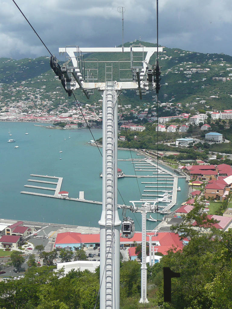 Views from Paradise Point in St. Thomas