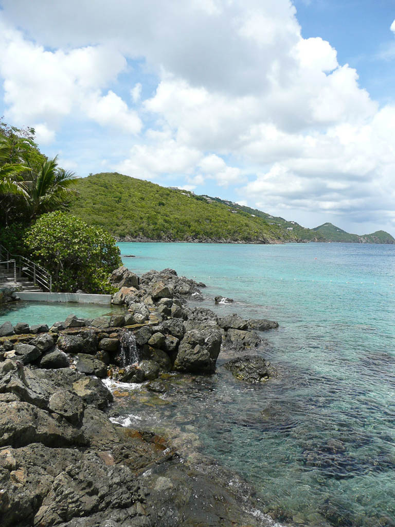 Rocky Beaches near Coral World in St. Thomas