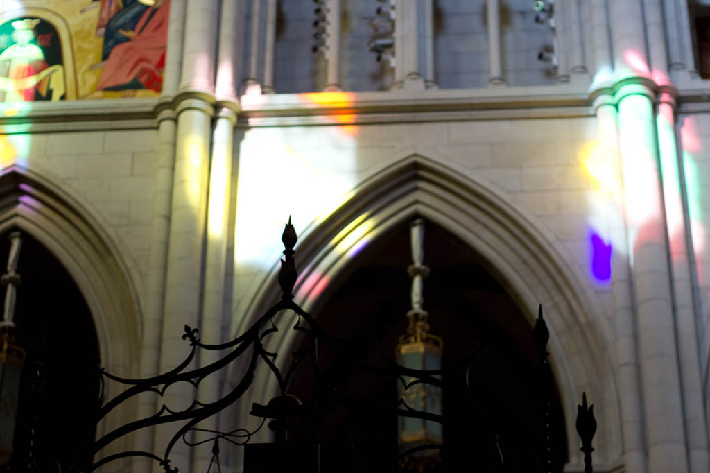 Inside Almudena Cathedral