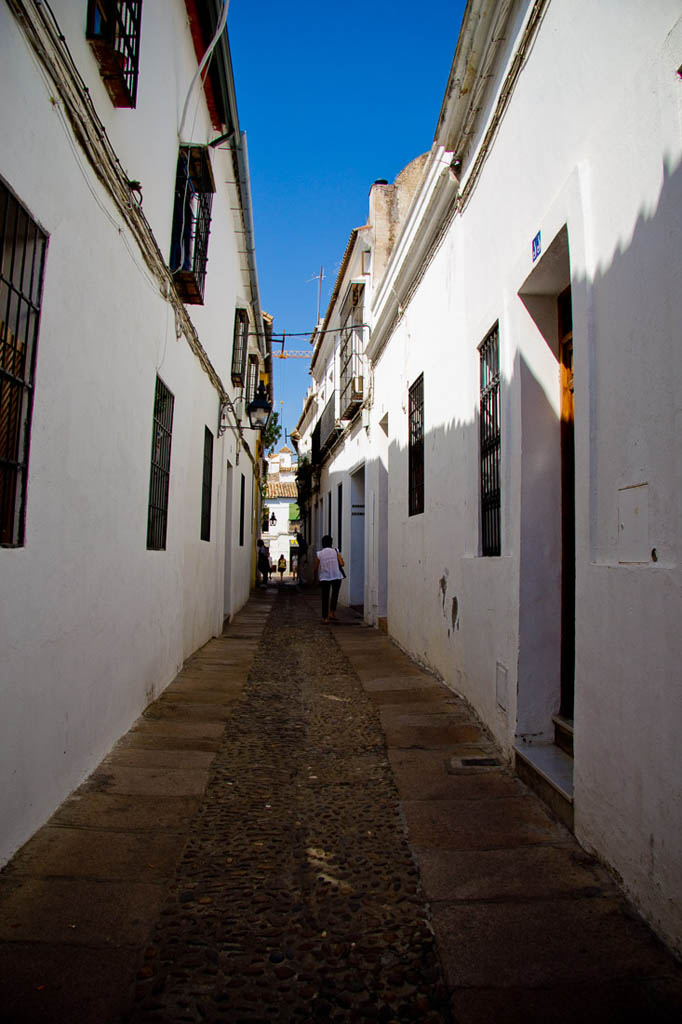 Narrow streets in Cordoba