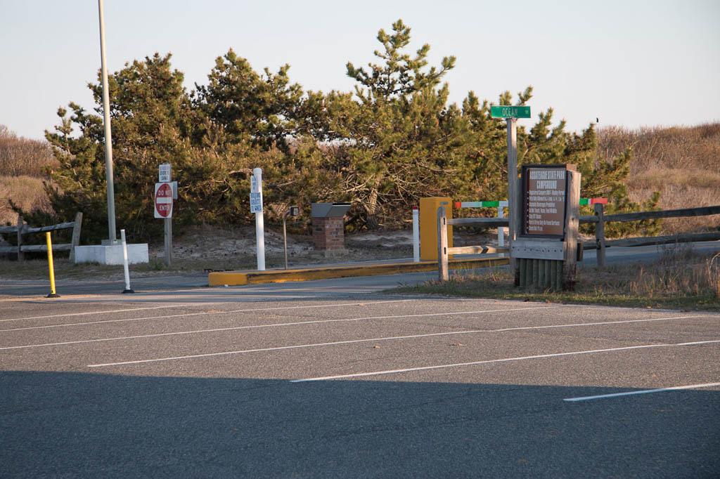 Access gate to Assateague State Park