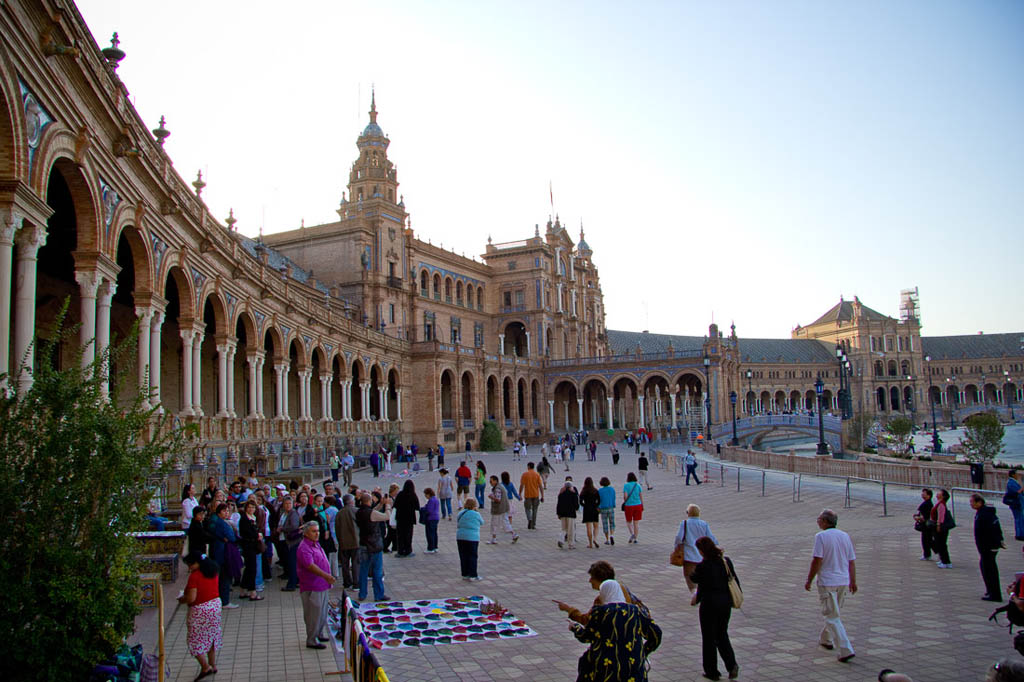 Plaza de Espana in Seville, Spain